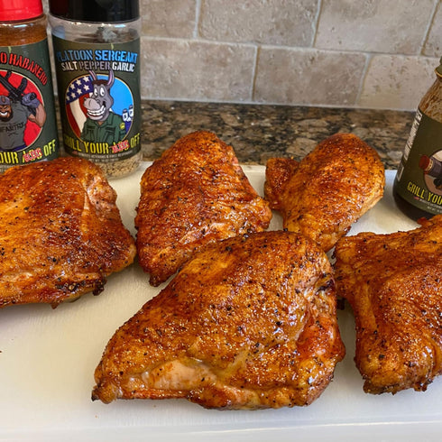 Crispy's Mango Habanero BBQ Rub by Grill Your As Off, Gluten Free Seasoning for Beef, Pork, Chicken - 12.5oz