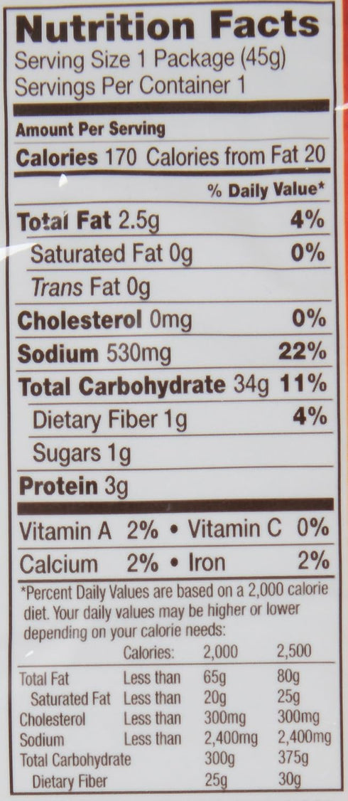 1.6 oz (Pack 12) Thai Kitchen Gluten Free Lemongrass & Chili Instant Rice Noodle Soup