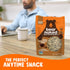 (3 Bear Naked Granola Cereal, Whole Grain Granola, Breakfast Snacks, Cacao and Cashew Butter Crunch Bags)
