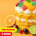 1 Pack Fruit Slices Jelly Candy - Pound - Old Fashioned Jelly Candy for Holiday Snack Bowls and Gifts - Gelatin Free