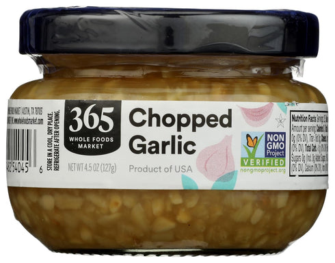 365 by Whole Foods Market Chopped Garlic, 4.5 OZ