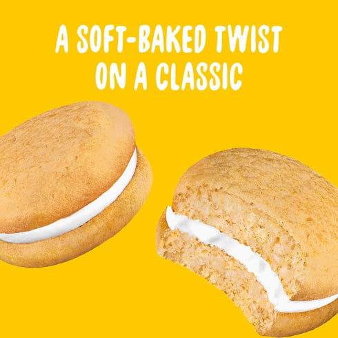 8-3.03 oz Packs OREO Golden Cakesters Soft Snack Cakes, Snack