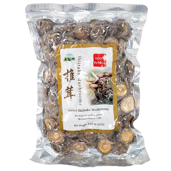 Orsky Dried Shiitake Mushrooms, Dried Mushrooms for Cooking, Quick Rehydration, Smooth Taste,