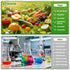 Wayin Set 6 Natural Food Coloring Liquid - Vibrant Color Food Grade