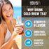Set, Sets 8 Tiesta Tea - Iced Tea Sampler Dry Flight Loose Leaf, High to No Caffeine, Makes Cold Brew Iced Drink