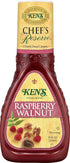 9 (Pack 3) Ken's Steak House Chef's Reserve Raspberry Walnut, Ounce