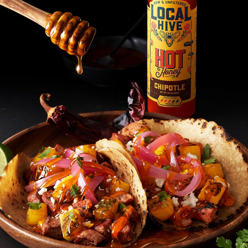 Local Hive Honey Local Hive Smoky Heat Duo Chipotle & Sriracha Hot Honey Bundle