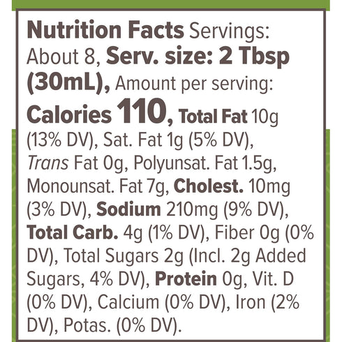 Pack 1 PRIMAL KITCHEN Cilantro Lime Dressing