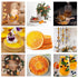 ZCFIKJ 3.52oz/100g,Natural Dehydrated Orange Slices Premium Fruit Slices Dried Orange Slice for Cocktails/Home