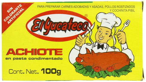 El Yucateco Paste Achiote - 3.5 oz