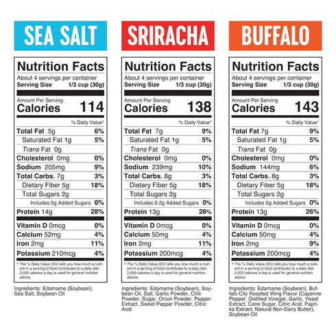 Pack), 4 oz (3 Pack) The Only Bean Crunchy Dry Roasted Edamame Beans (Variety Low Carb Keto Healthy Snacks For Adults