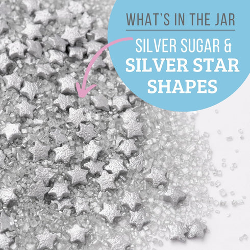 Sweets Indeed Sprinkles, Edible Sprinkle Sugar Mix, Perfect for Cake Decorations, Baking, Ice Cream, Cookies, Cupcake