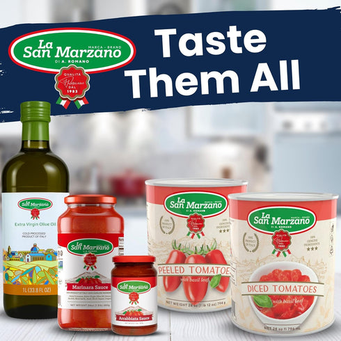 13 oz, La San Marzano Marinara Sauce, Pasta Sauce Made in Italy, All Purpose Tomato Premium Quality, All Natural