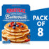 32 oz (Pack 8) Krusteaz Light and Fluffy Buttermilk Complete Pancake Mix, Waffle and Pancake Mix, Just Add Water, Box