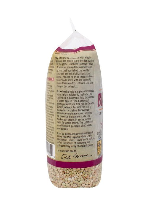 16 (453 Bob's Red Mill, Organic Whole Grain Buckwheat Groats, Gluten Free, Ounce g)