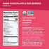26.4 oz (Pack 1), Love Crunch Organic Dark Chocolate & Red Berries Granola, of Vegan, Non-GMO, Fair Trade, by Nature's