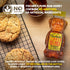 12 Oz 100% Fischer's Clover Honey, Pure, Raw & Unfiltered Honey Squeezable Bear Bottle Gluten-Free, Non-GMO All-Natural