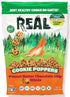 (4.5 oz) REAL Peanut Butter Chocolate Chip Mini Cookie Poppers Bite-sized Gluten Free Semi Soft Baked Cookies Dairy