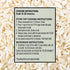 32 oz (2LB) Golden Crown Smoked Basmati Rice - | Premium Quality Gluten-Free & Vegan | Non-GMO Smoked Kitchen Rice |