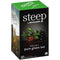 steep Organic Pure Green Tea, Caffeinated, 20 Count (Pack of 6), 120