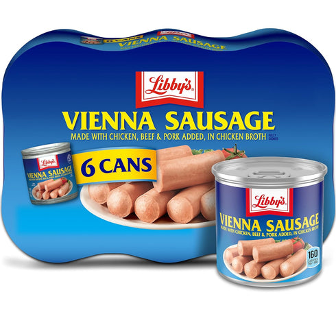 Libby's Vienna Sausages, 4.6 oz, 6-Count