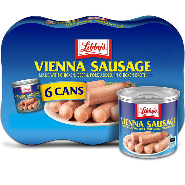 Libby's Vienna Sausages, 4.6 oz, 6-Count