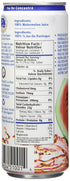100% 11.2oz (330ml) 12-Pack Blue Monkey Pure Watermelon Juice - No Sugar Added, Not from Concentrate - Halal Certified