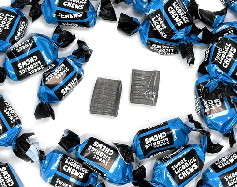 2Lb SweetGourmet English Style Sweet Licorice Toffees | Individually Wrapped |