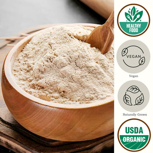 (5.8 lb) 100% Be Still Farms Organic Rye Flour For Bread Bulk - Bread Flour for Baking - Great for Bread Machine