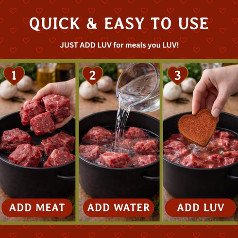 (1 Just Add Luv Authentic Birria Spice Bomb Seasoning - Mexican Spice Mix with Chiles Herbs Spices - Perfect for Tacos