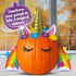 Set Pumpkin Masters Unicorn Decorating Kit - No-Carve Magical Pumpkin Creation with Horn, Ears, Flowers & Accessories