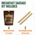 20 9.5 Package LEM Products Backwoods Sweet Italian Fresh Sausage Seasoning Kit, Ideal for Wild Game and Domestic Meat