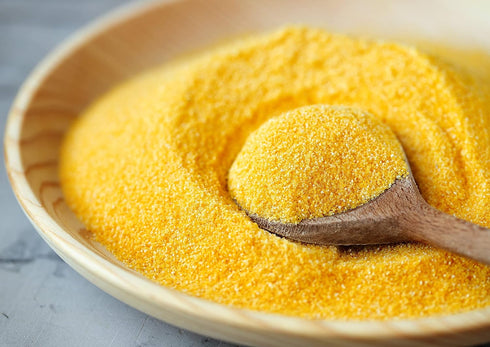 6 Food to Live Yellow Polenta, Pounds - Finely Ground Cornmeal. Product of Italy. Easy to Cook. Creamy, Smooth Texture.