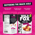 10 (Pack 3) Wild Fox Trail Mix Healthy Plant-Based Snack Made With Pure Avocado Oil And No Refined Sugar Or Seed Oils