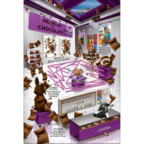 10.5oz Krave Cold Breakfast Cereal, Chocolate Cereal, Kids Snacks, Double Chocolate Brownie Batter, Box