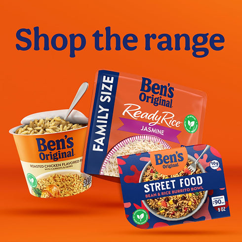 Dish,8.5 oz Pouch,(Pack 24) BEN'S ORIGINAL Ready Rice Basmati Rice,Easy Side