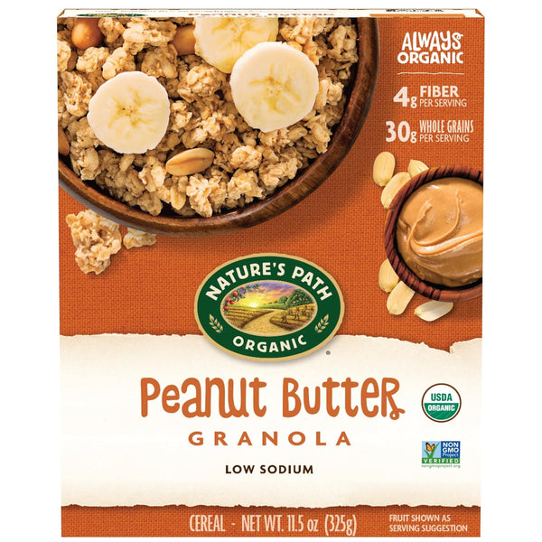 Nature's Path Organic Peanut Butter Granola, 11.5 Ounce (Pack of 12)