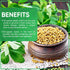 7 Jiva Organic Fenugreek Seeds Ounce Non-GMO, Gluten Free, All Natural Fenugreek Spice Organic Fenugreek Seeds for Hair