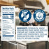 100% 1 128 oz, Pack 1 Hellmann's Extra Heavy Mayonnaise Jar, Extra Egg Yolk, Condiment for Sandwiches, Salads, Mayo