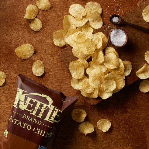 13 (Pack 2) Kettle Brand Foods, Chip Potato Sea Salt, Ounce