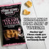 (4 Pack) Pork King Good Himalayan Pink Salt & Vinegar Pork Rinds (Chicharrones) Keto Friendly Snack