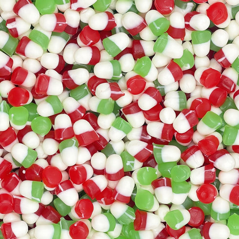Gummy (5 Fruidles Christmas Juju Jelly Drops, Delicious Candy, Gluten-Free, Fun and Festive Holiday Snacking, Party
