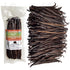 25 Organic Madagascar Vanilla Beans Grade B - Certified USDA Organic, 5"-7" Bulk by FITNCLEAN VANILLA