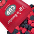 By The Cup Raspberries and Blackberries Soft Chewy Fruit Flavored Jells Covered