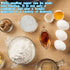LEBERY Sanding Sugar, White Edible Sprinkles for Cake Decorating, 3 oz Crystal Candy for Wedding Baking