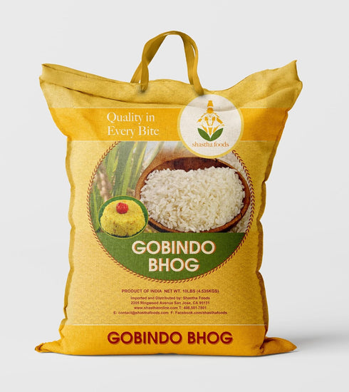10 LBS (4.54 (PACK 1) GOBINDO BHOG RICE KGS)