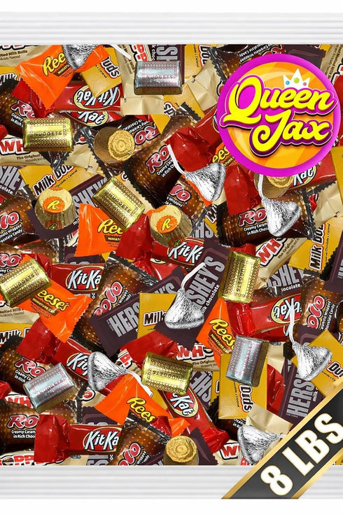 Assorted Chocolate Candy Variety Pack - 8 Lb Bulk Candy Chocolate Mix
