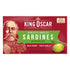 4.38 (Pack 12, Packaging King Oscar Sardines in Olive Oil, Ounce Cans of May Vary), Skinless & Boneless, Wild Caught