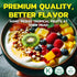 14 Oz (Pack 6) Native Forest Organic Tropical Fruit Salad - Canned Fruit in Natural Juice, Tropical Fruit Cocktail