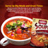 6 Pack, 12 Cugino's Chicken Enchilada Soup Mix, Homemade Southwest Gourmet Flavor with Vegetables, Beans, and Tomatoes